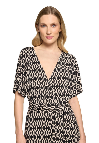 Jumpsuit Black/Beige Bild 6
