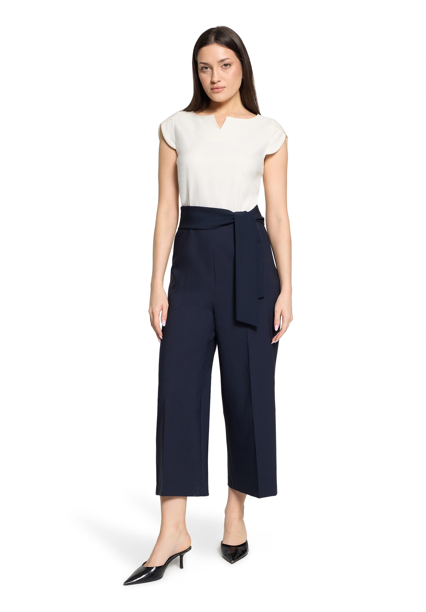 Overall Lang 1/2 Arm Patch Dark Blue/Cream Bild 3