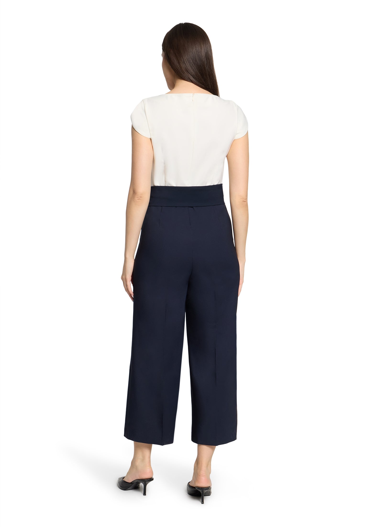 Overall Lang 1/2 Arm Patch Dark Blue/Cream Bild 4