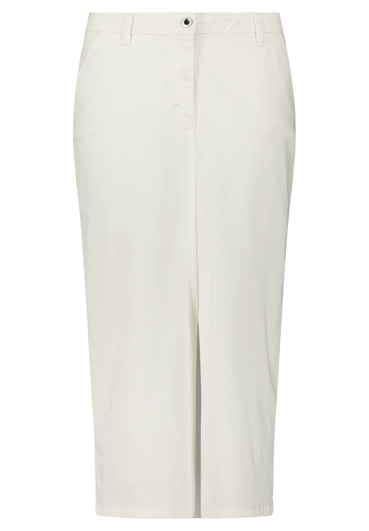 Rock Mittellang Casual Offwhite Bild 1