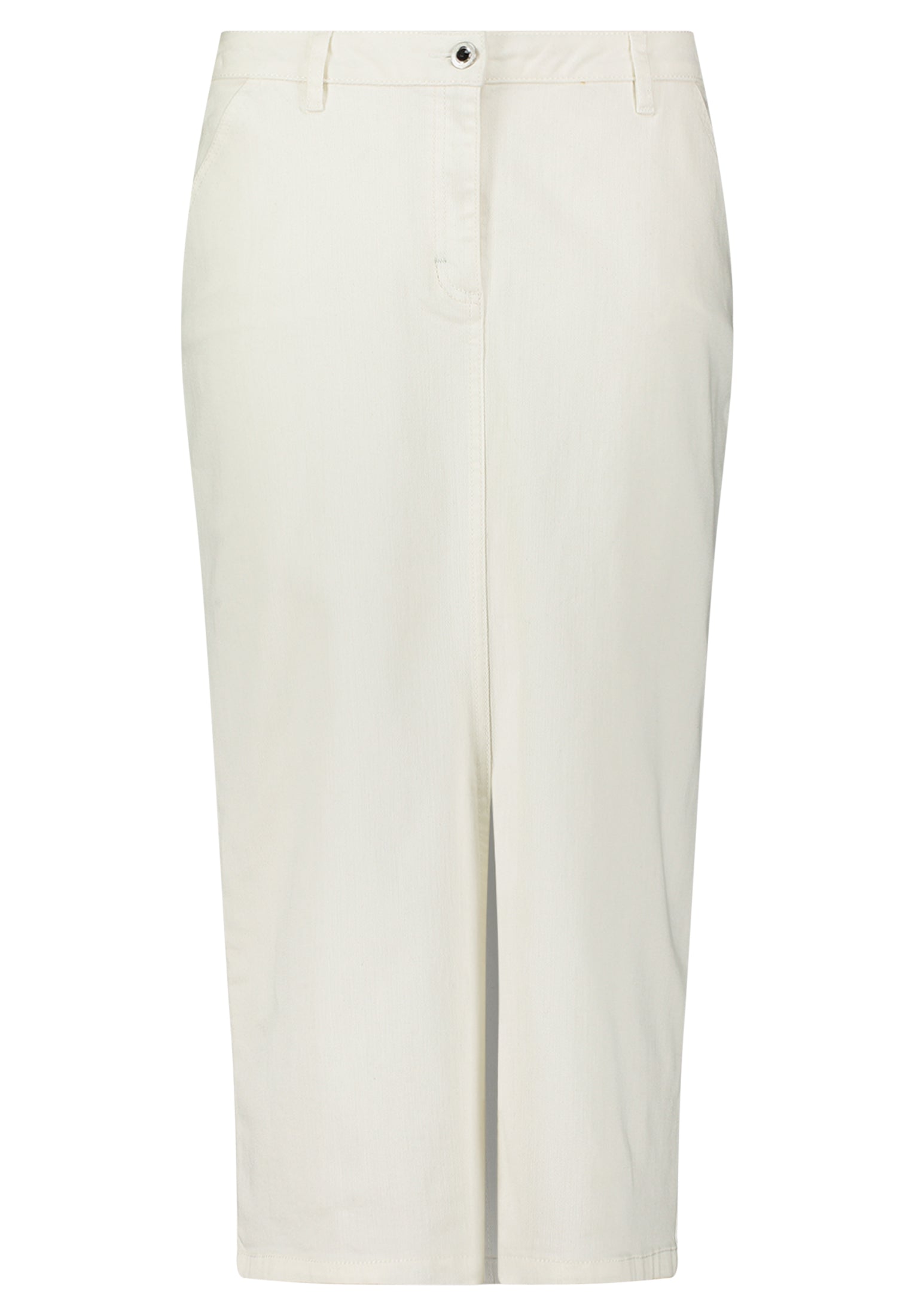 Rock Mittellang Casual Offwhite Bild 1