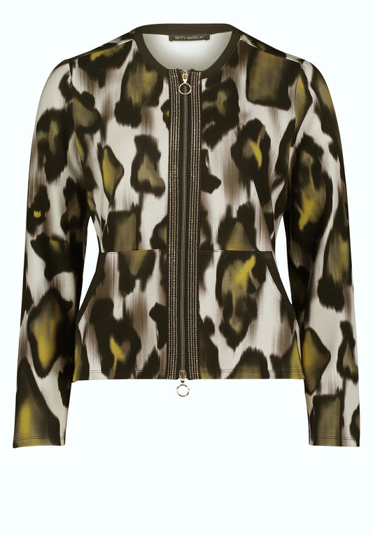 Shirt Jacke Kurz 1/1 Arm Khaki/Beige Bild 1