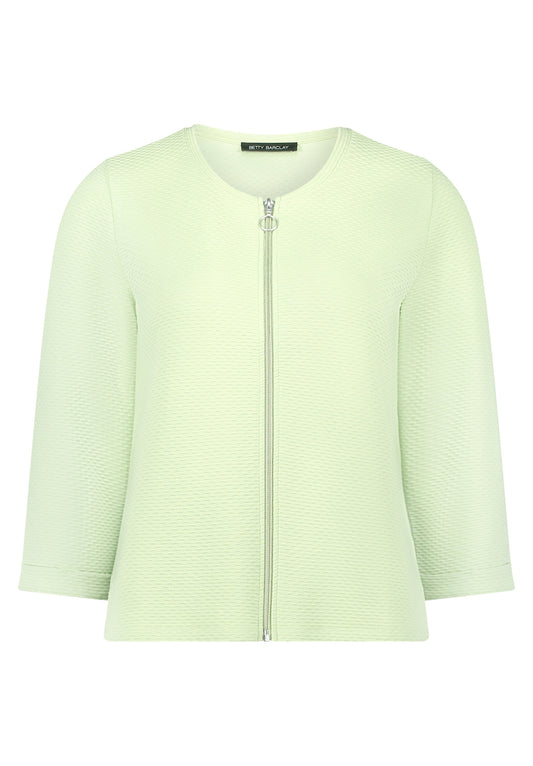 Shirt Jacke Kurz 3/4 Arm Foam Green Bild 1