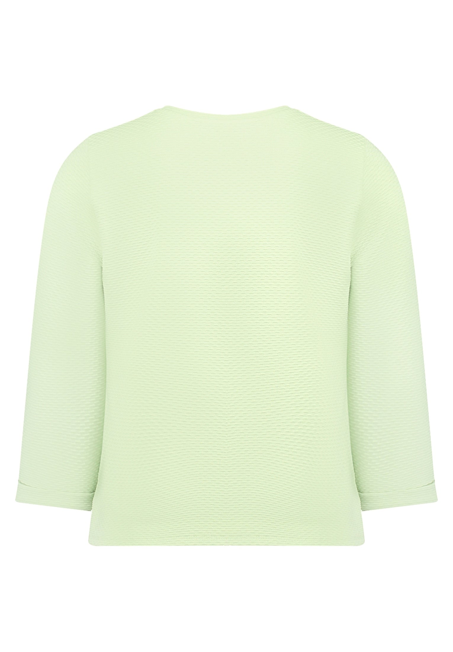 Shirt Jacke Kurz 3/4 Arm Foam Green Bild 2