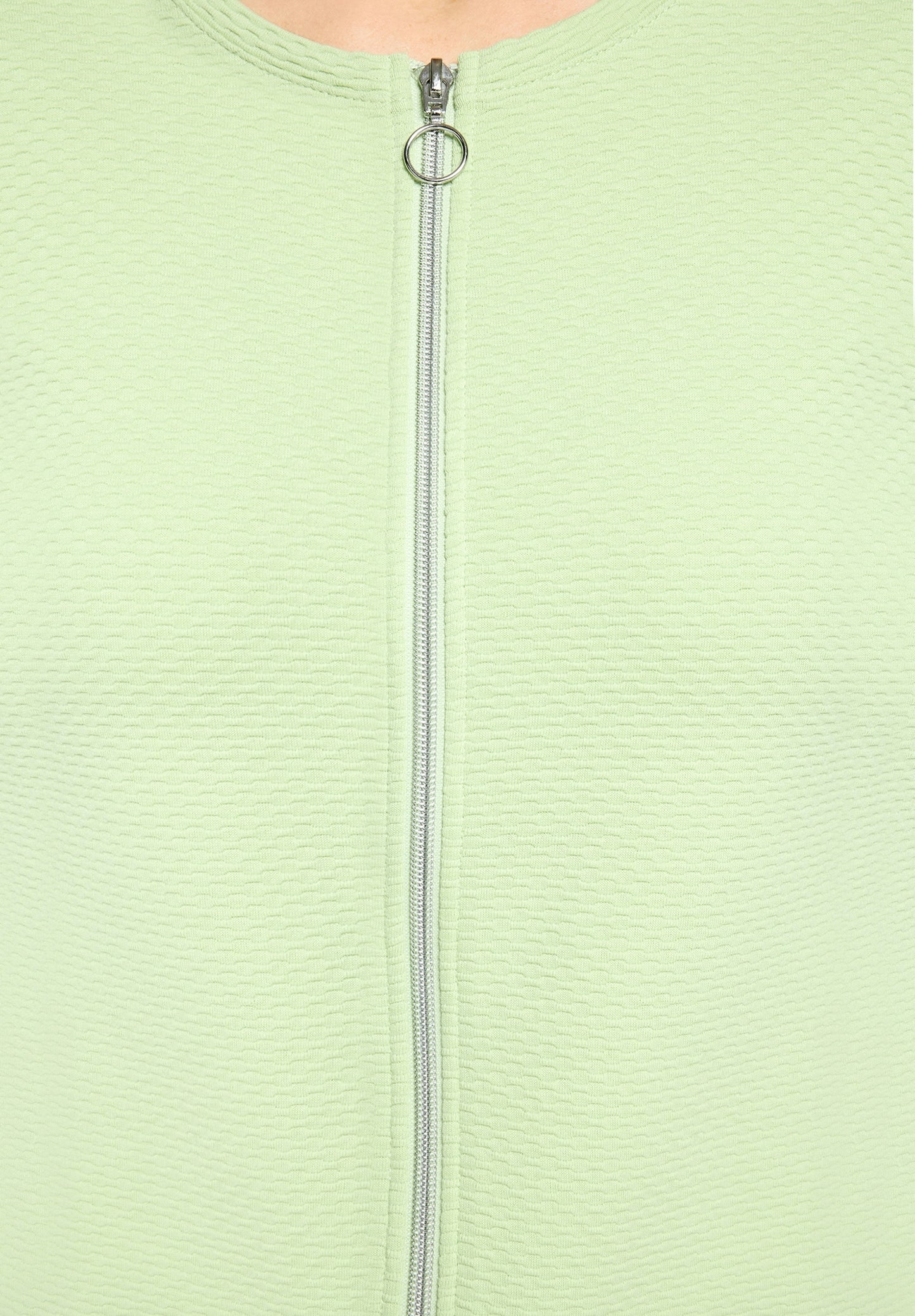 Shirt Jacke Kurz 3/4 Arm Foam Green Bild 7