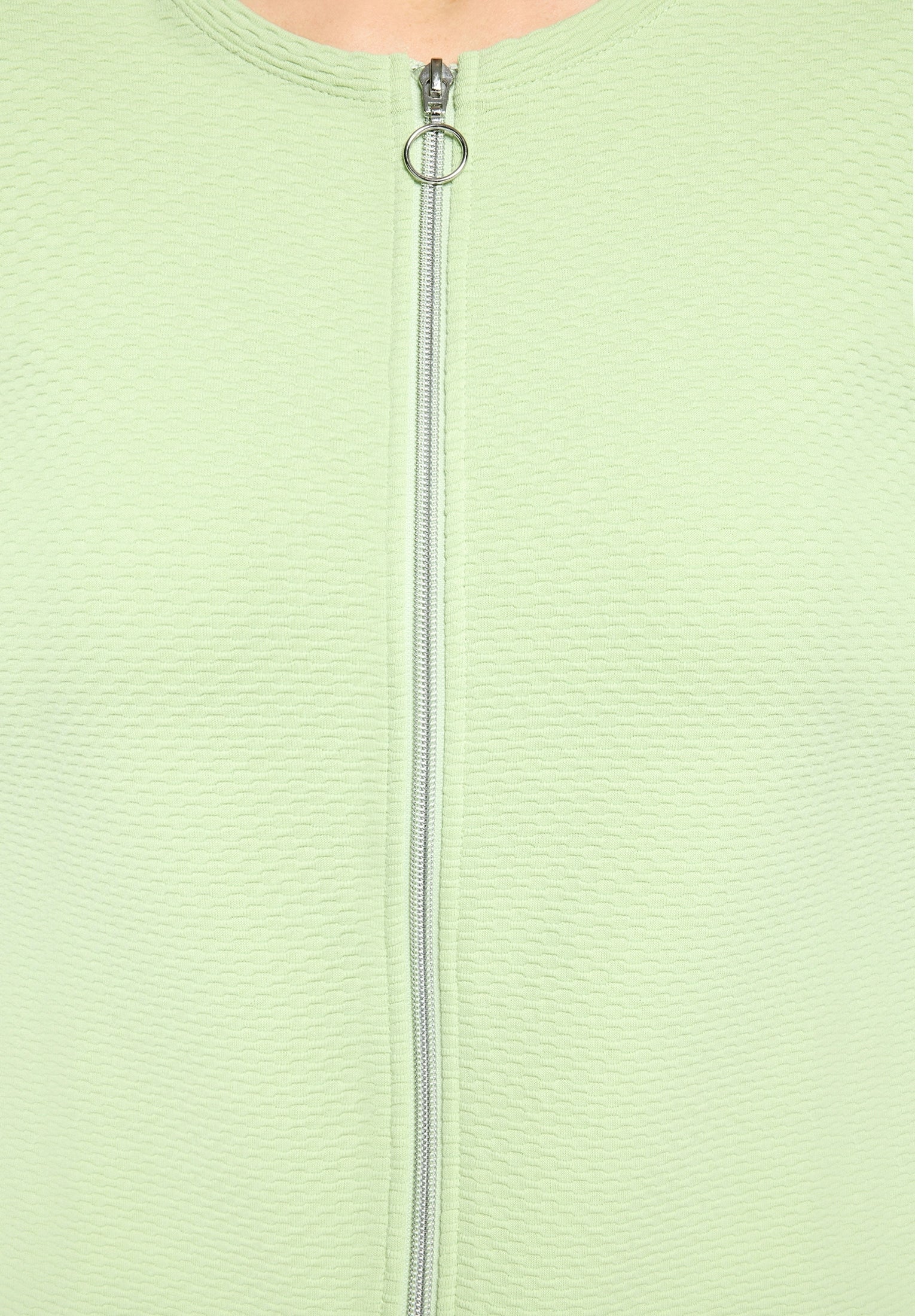 Shirt Jacke Kurz 3/4 Arm Foam Green Bild 7