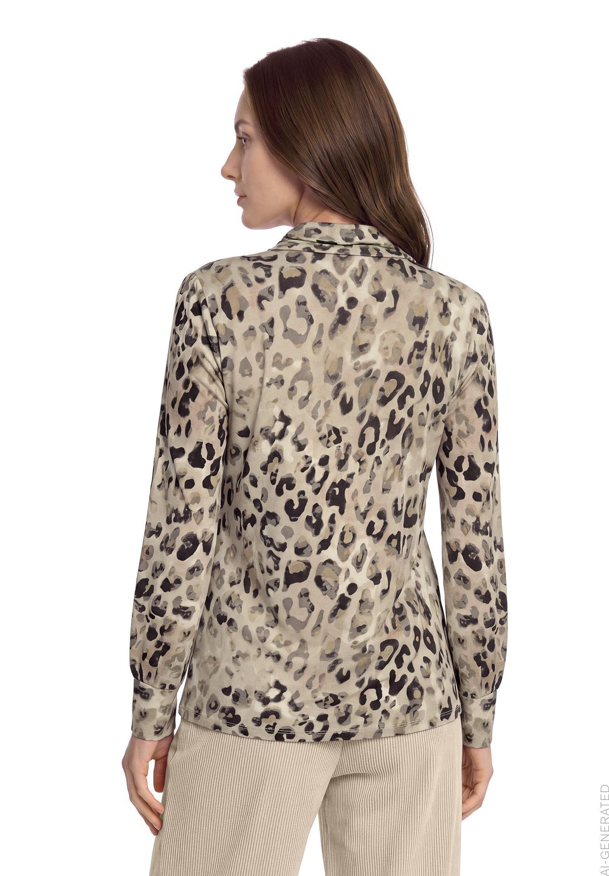 Shirt Kurz 1/1 Arm Grey/Beige Bild 4