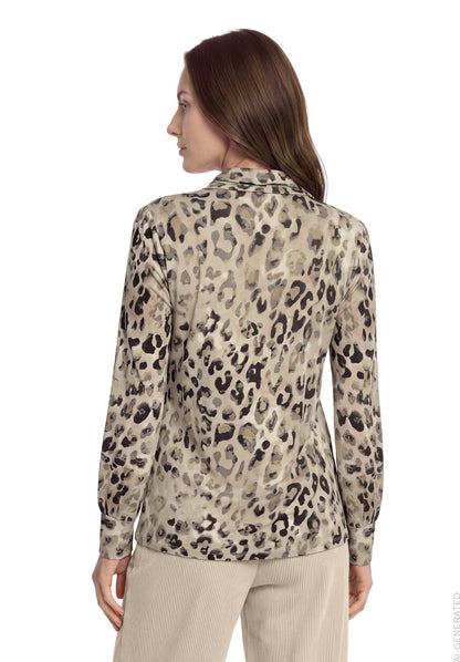 Shirt Kurz 1/1 Arm Grey/Beige Bild 4