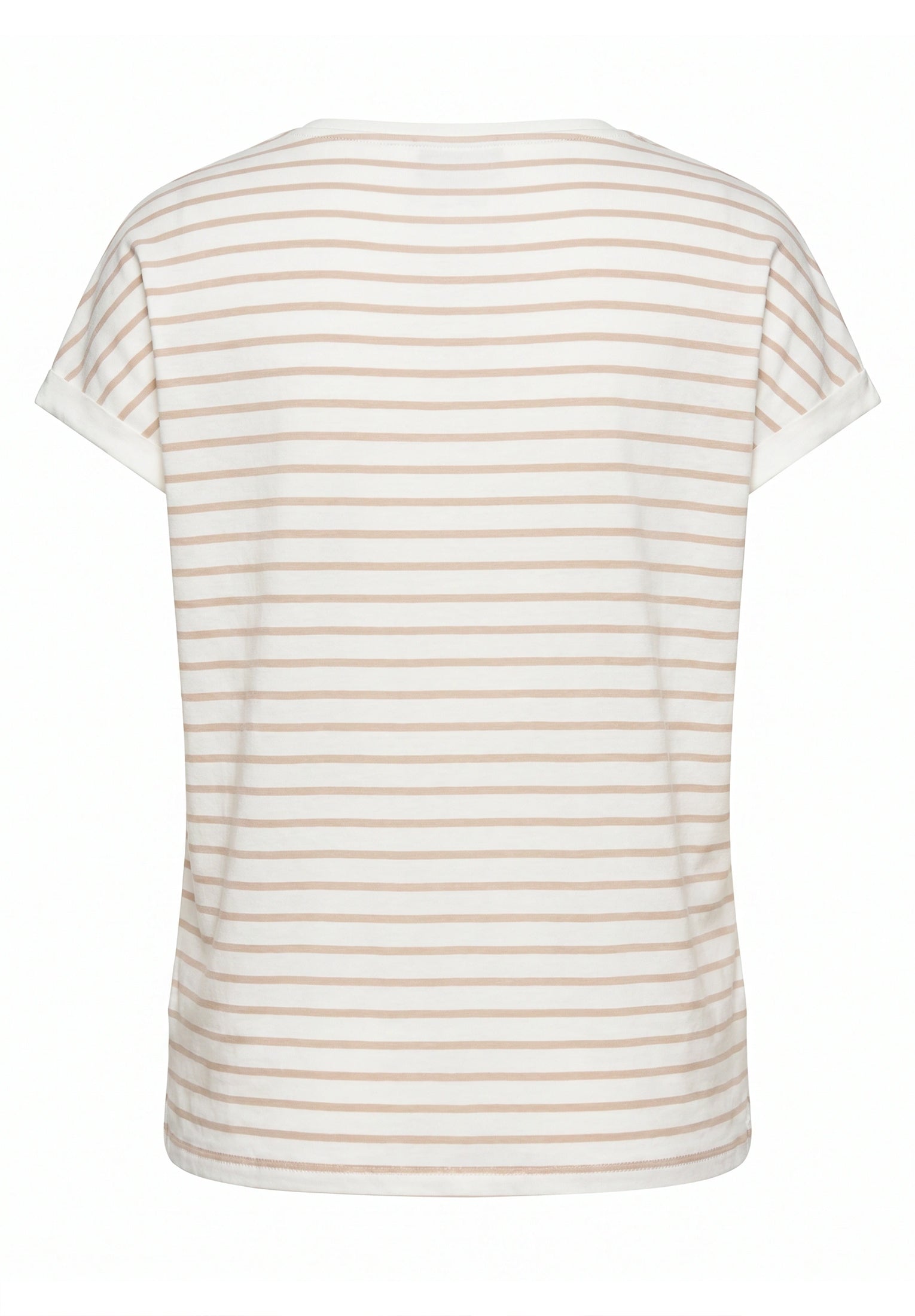Shirt Kurz 1/2 Arm Patch Cream/Rosé Bild 2