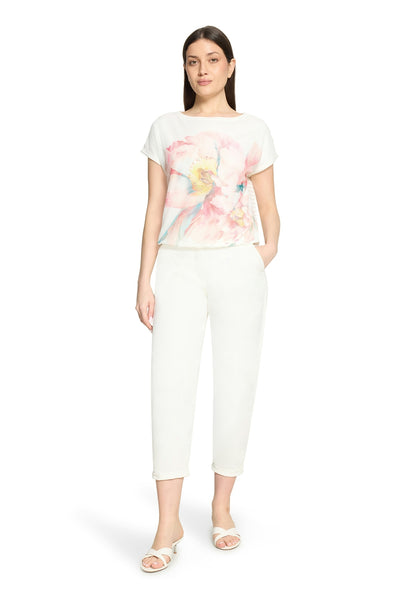 Shirt Kurz 1/2 Arm Patch Cream/Rosé Bild 3