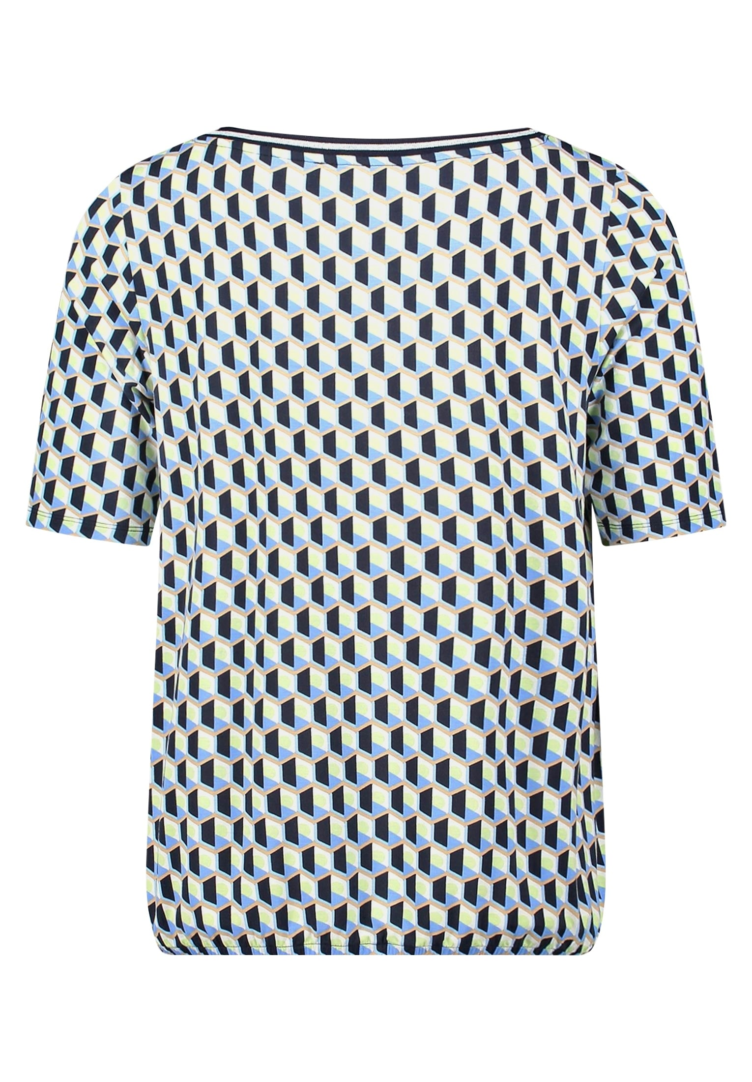 Shirt Kurz 1/2 Arm Blue/Green Bild 2