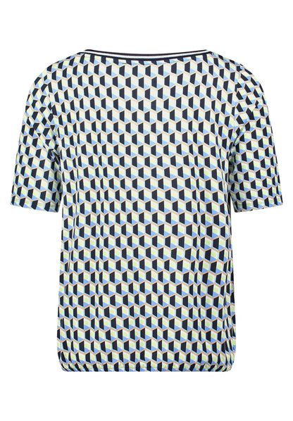 Shirt Kurz 1/2 Arm Blue/Green Bild 2