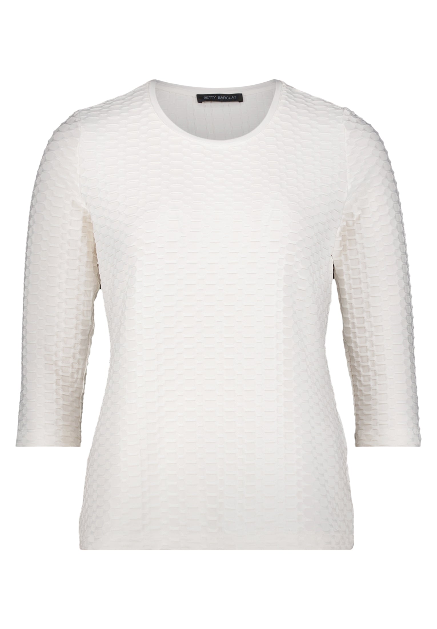 Shirt Kurz 3/4 Arm Offwhite Bild 1