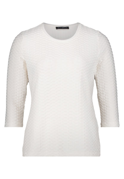 Shirt Kurz 3/4 Arm Offwhite Bild 1