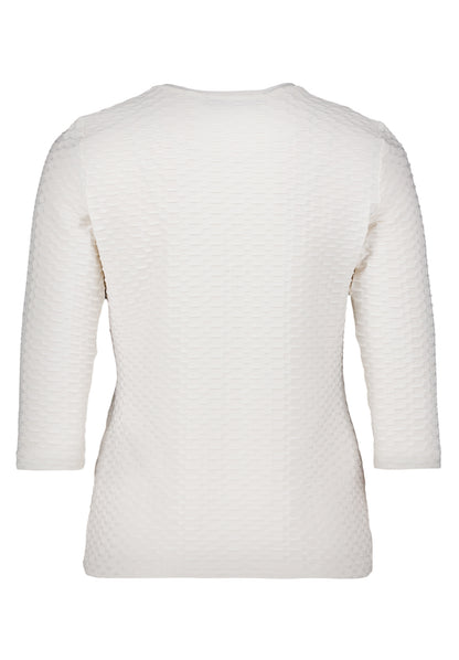 Shirt Kurz 3/4 Arm Offwhite Bild 2