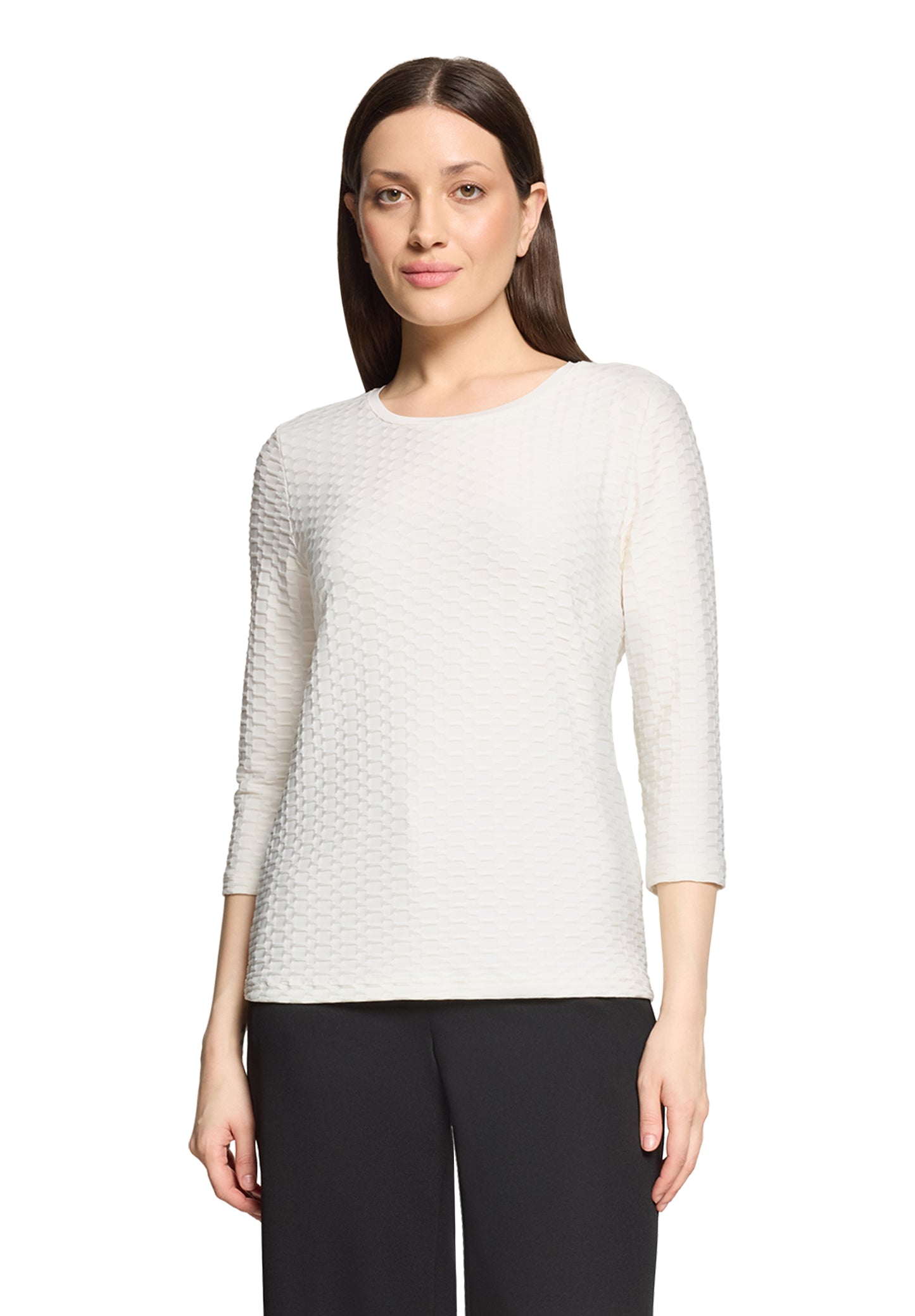 Shirt Kurz 3/4 Arm Offwhite Bild 3