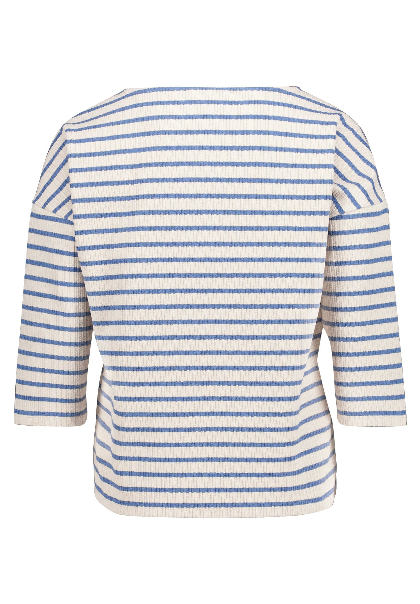 Shirt Kurz 3/4 Arm Nature/Blue Bild 2