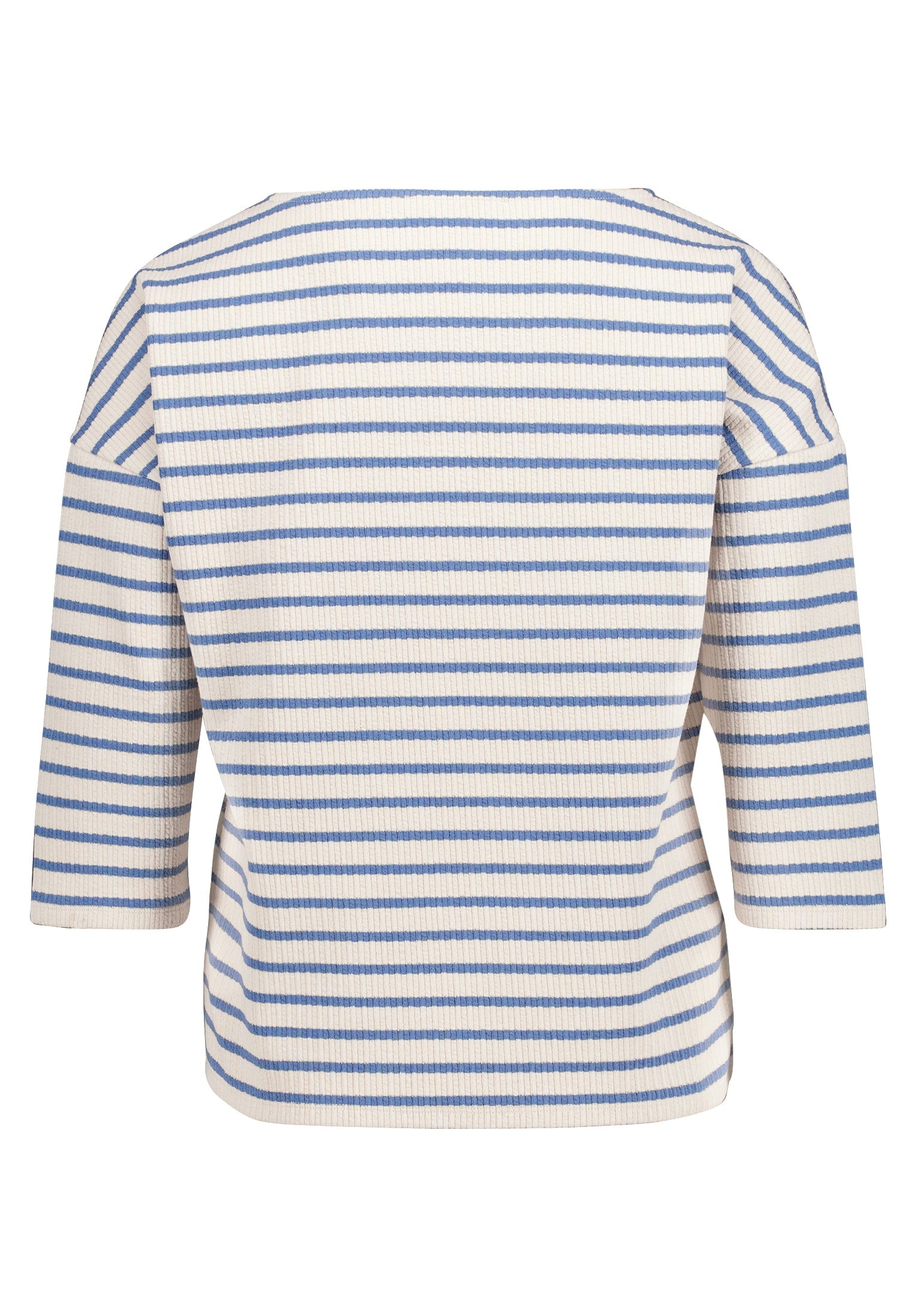 Shirt Kurz 3/4 Arm Nature/Blue Bild 2