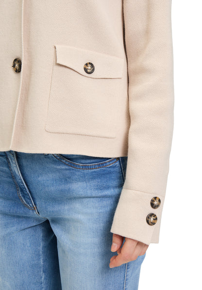 Strickjacke Kurz 1/1 Arm Soft Nature Bild 7