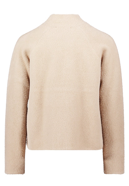 Strickjacke Kurz 1/1 Arm Bright Taupe Bild 2