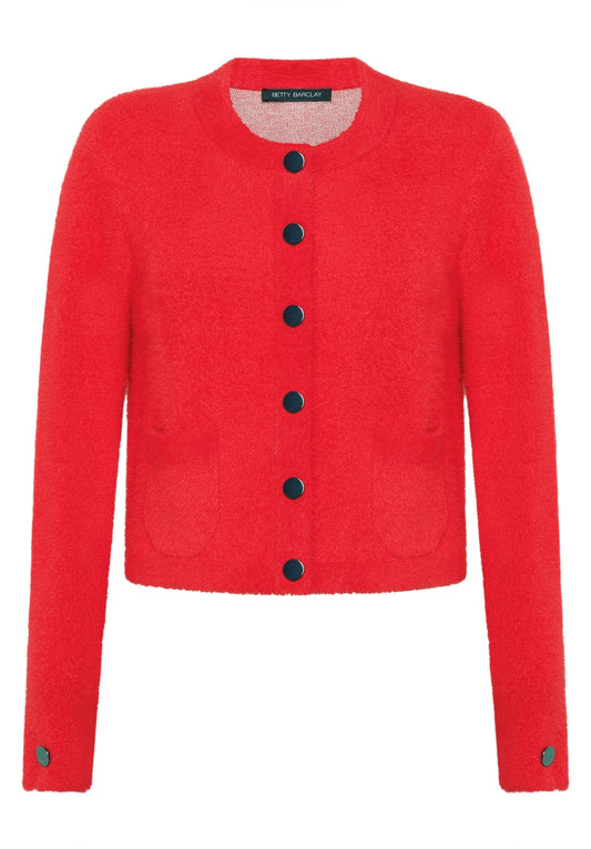 Strickjacke Kurz 1/1 Arm High Risk Red Bild 1