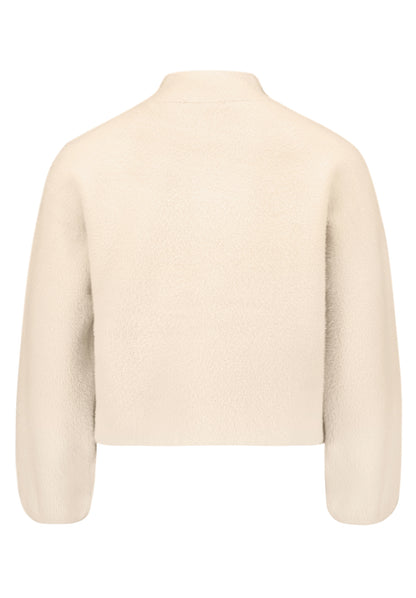 Strickjacke Kurz 1/1 Arm Pastel Sand Bild 2