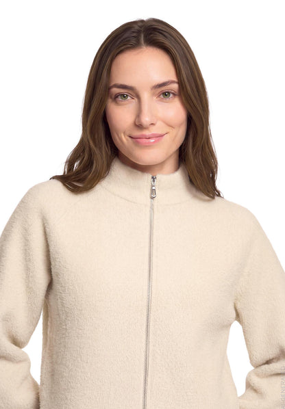 Strickjacke Kurz 1/1 Arm Pastel Sand Bild 6