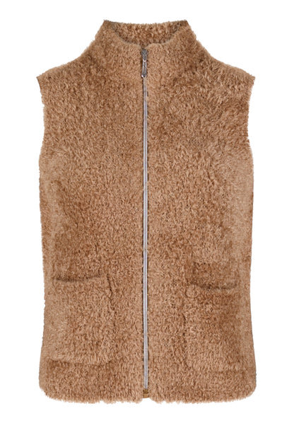 Strickjacke Kurz ohne Arm Golden Camel Bild 1