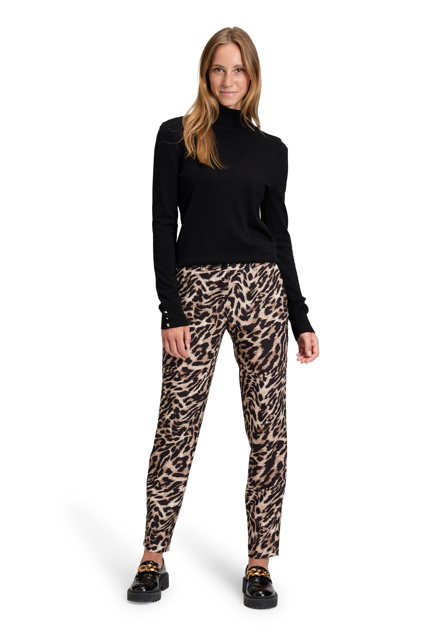 Strickpullover Kurz 1/1 Arm Black Bild 5