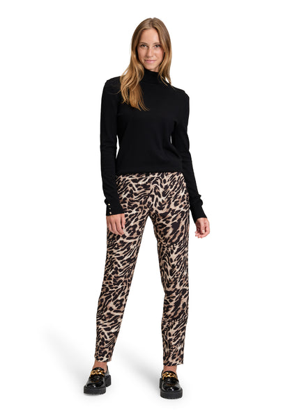 Strickpullover Kurz 1/1 Arm Black Bild 5