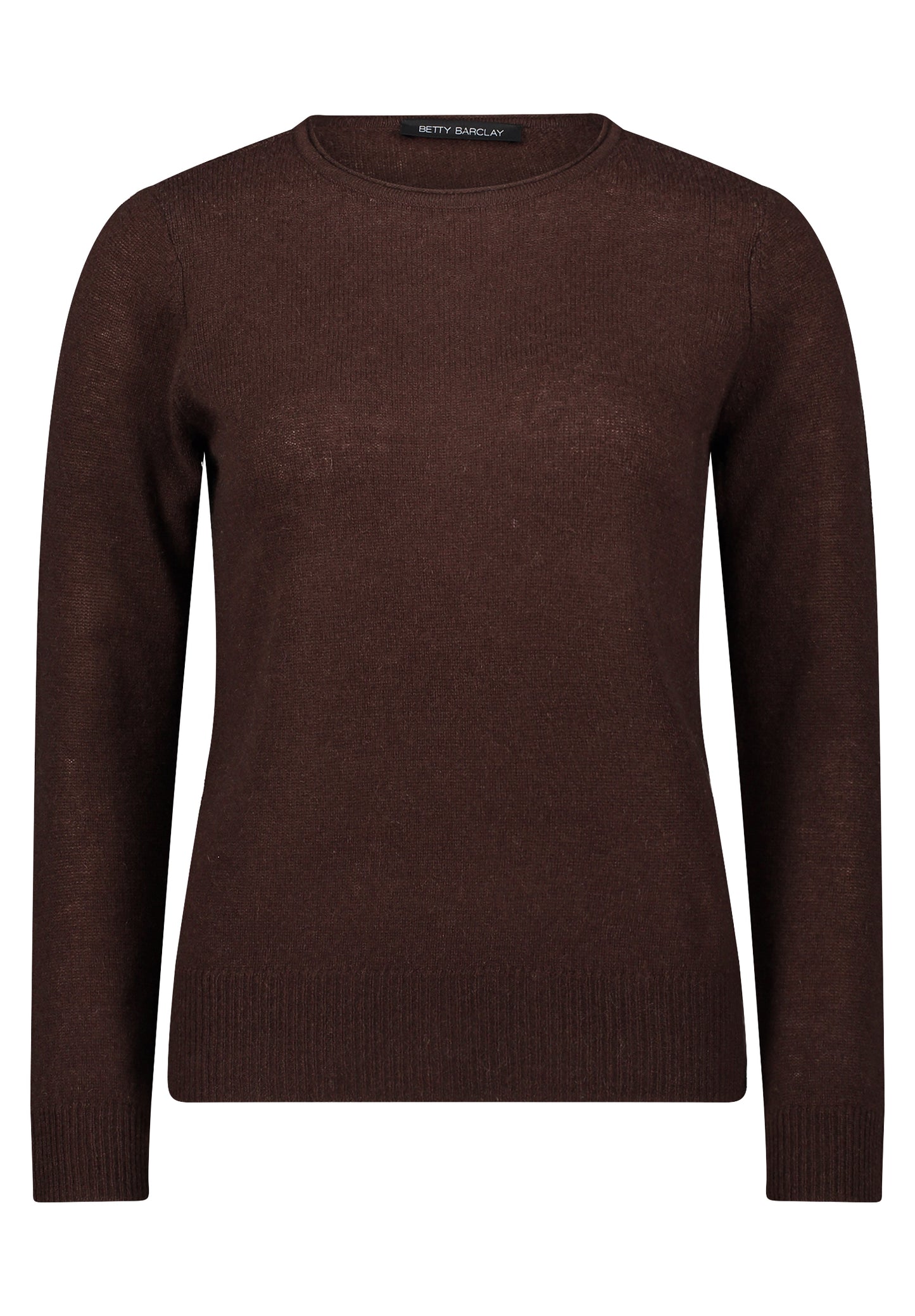 Strickpullover Kurz 1/1 Arm Light Maroon Bild 1