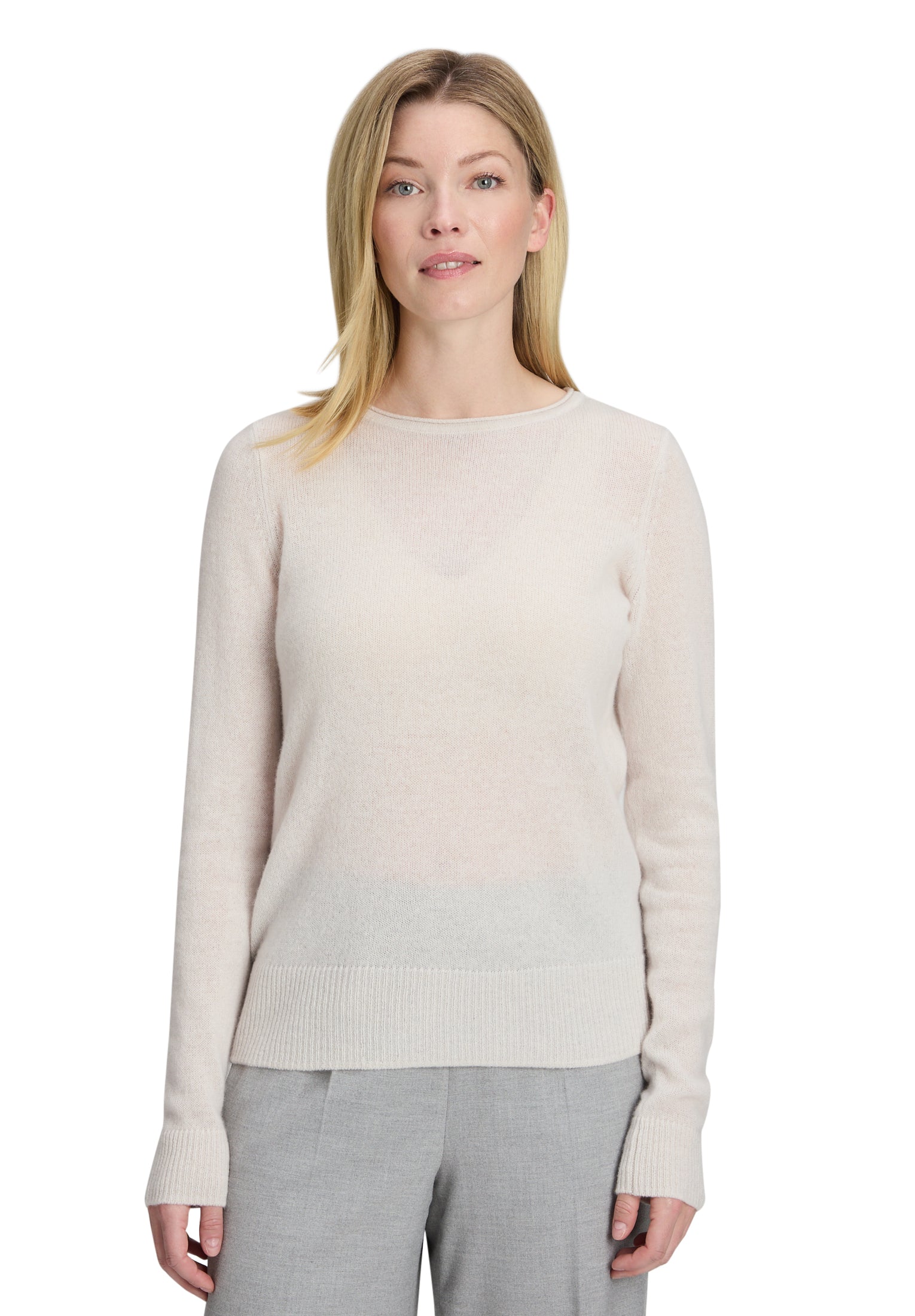 Strickpullover Kurz 1/1 Arm Pastel Sand Bild 3