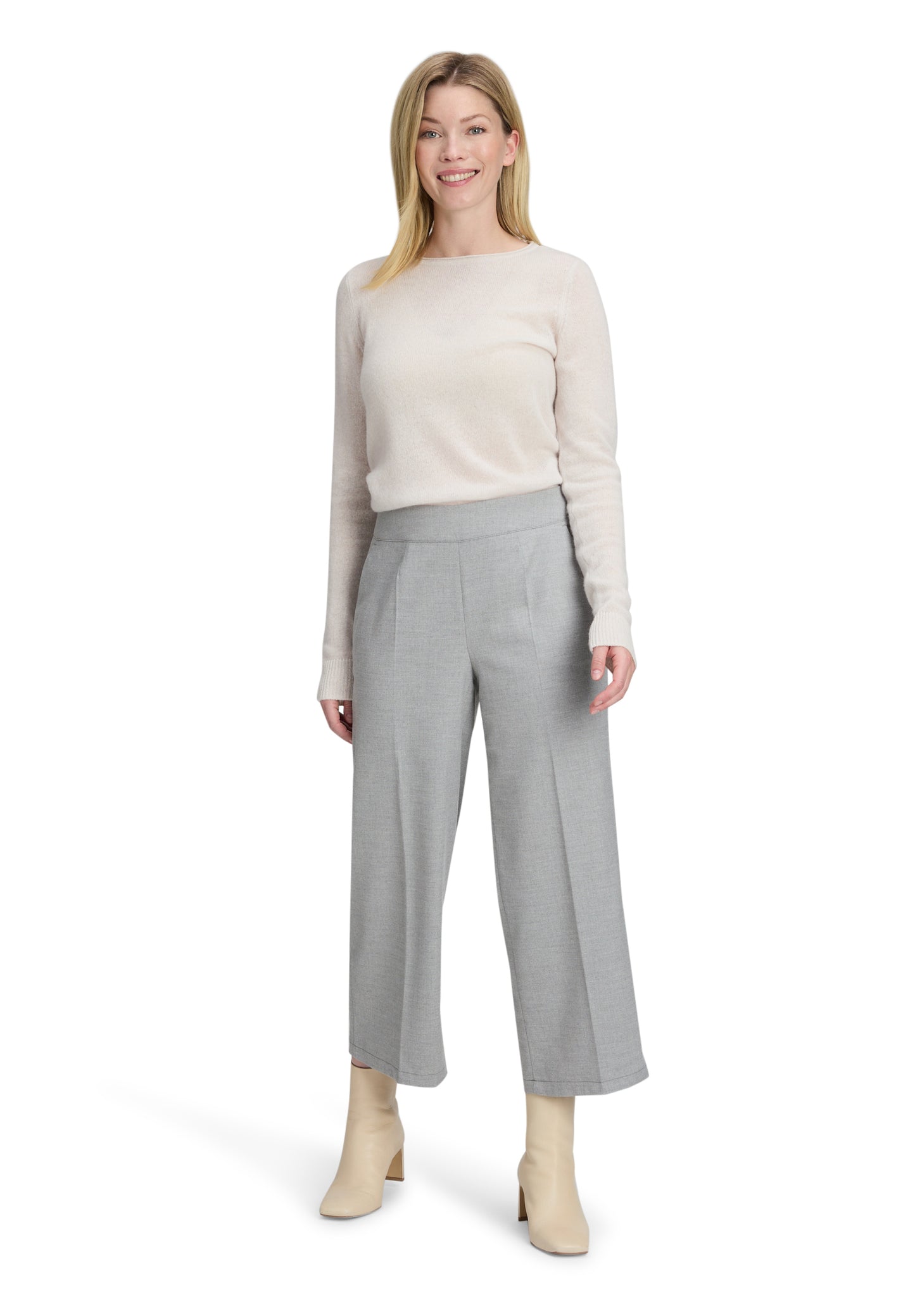 Strickpullover Kurz 1/1 Arm Pastel Sand Bild 5