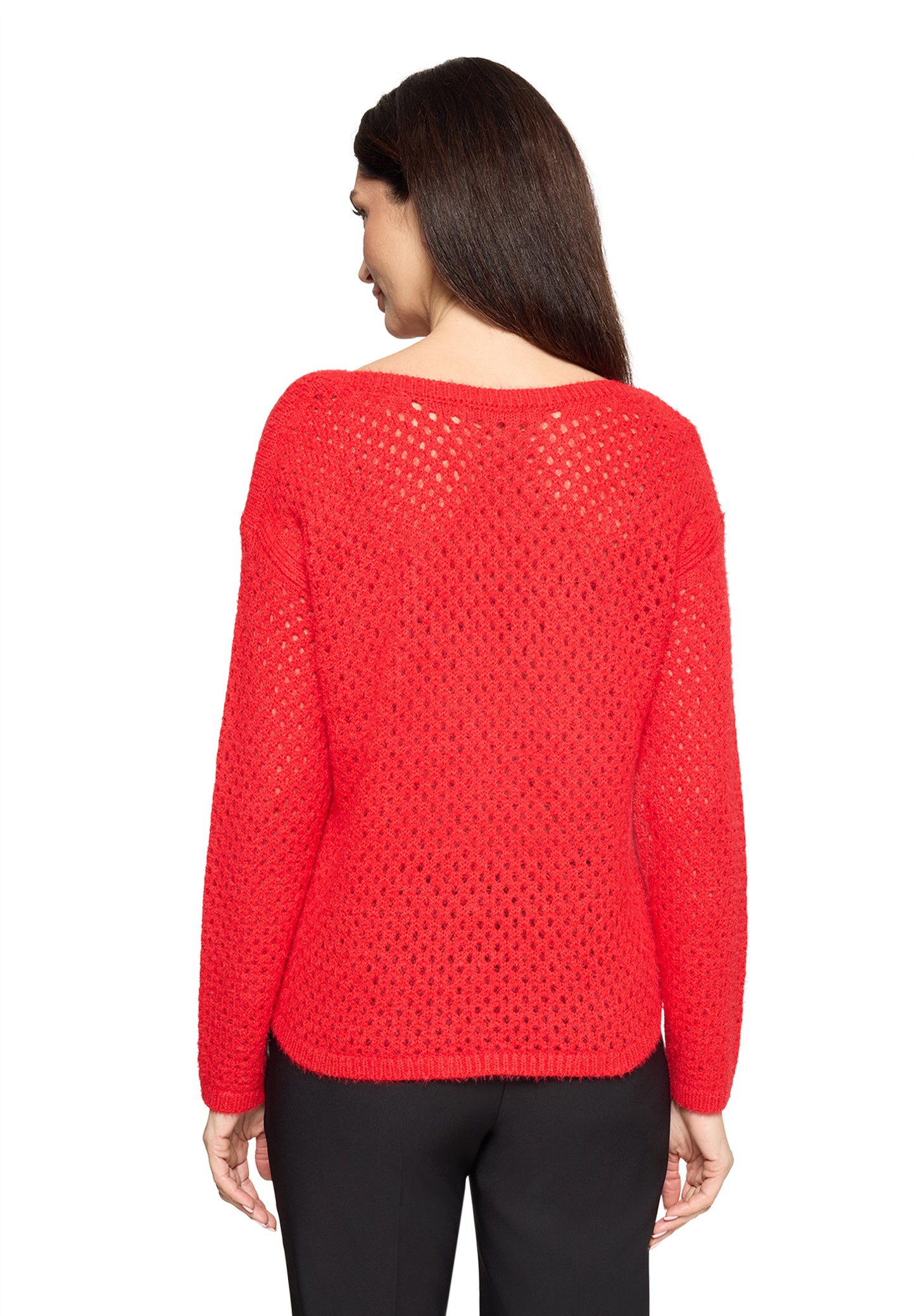 Strickpullover Kurz 1/1 Arm High Risk Red Bild 4