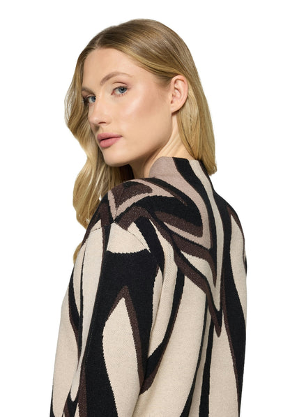 Strickpullover Kurz 1/1 Arm Beige/Taupe Bild 7