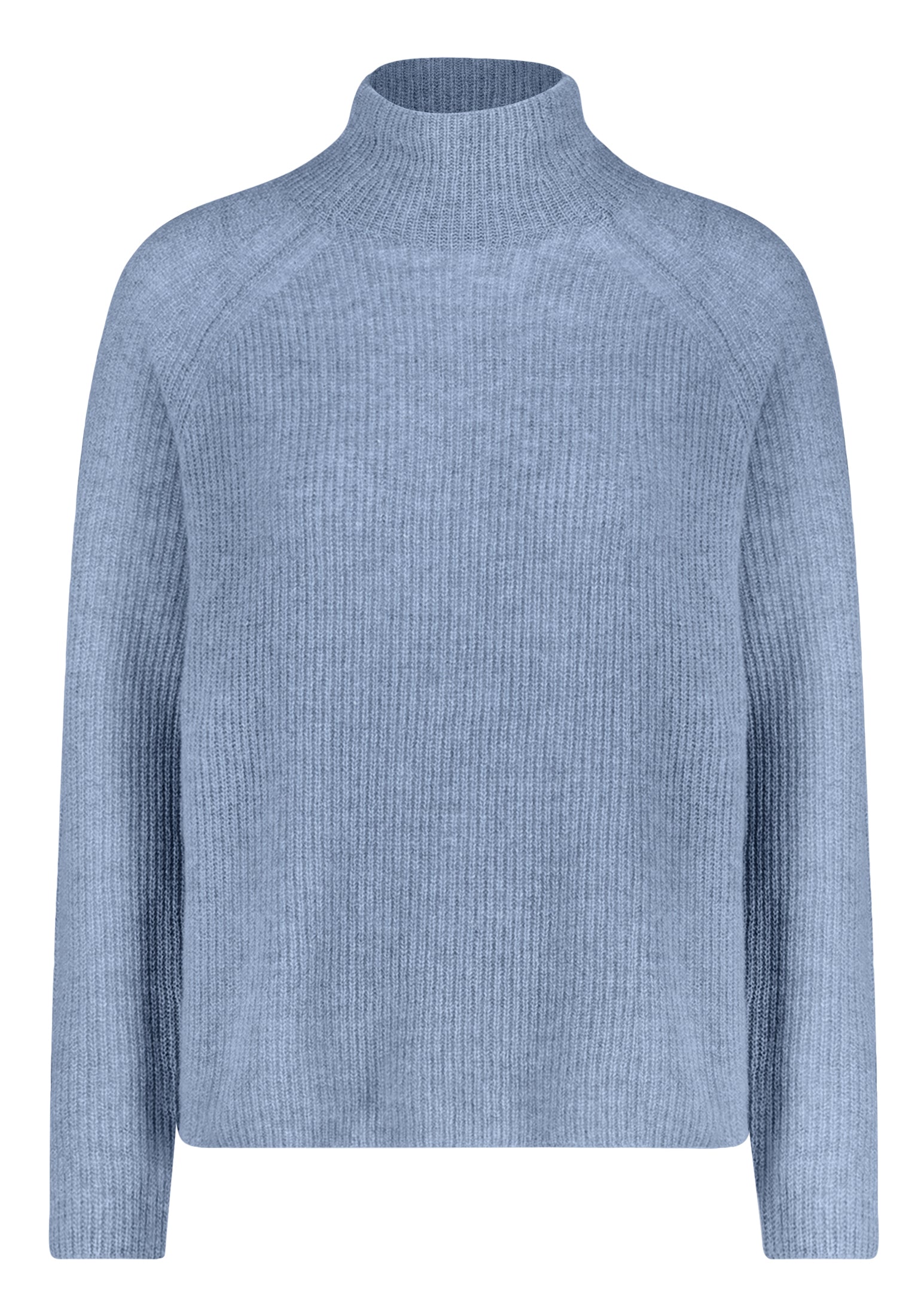 Strickpullover Kurz 1/1 Arm Infinity Melange Bild 1