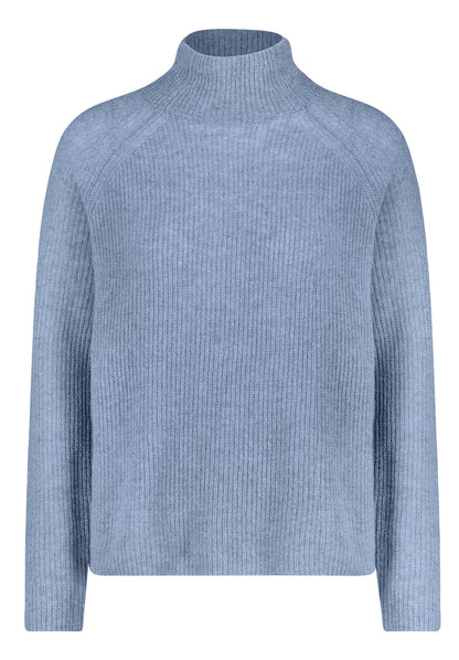 Strickpullover Kurz 1/1 Arm Infinity Melange Bild 1