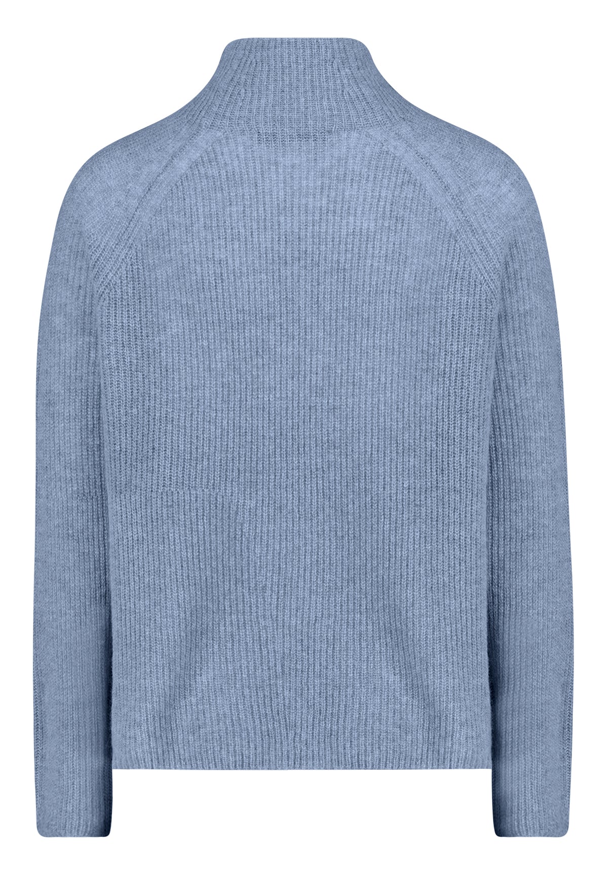 Strickpullover Kurz 1/1 Arm Infinity Melange Bild 2