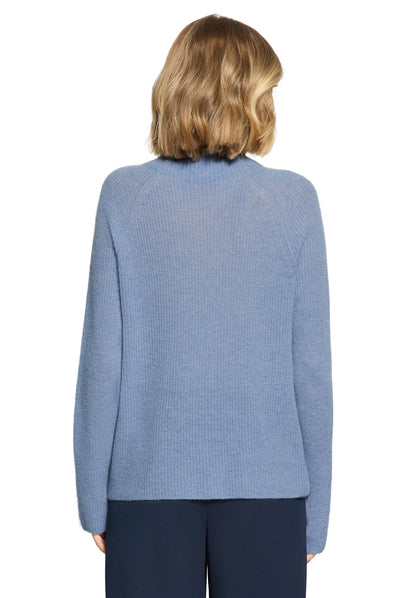 Strickpullover Kurz 1/1 Arm Infinity Melange Bild 4