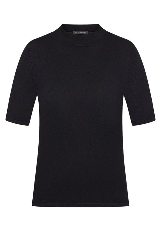 Strickpullover Kurz 1/2 Arm Black Bild 1