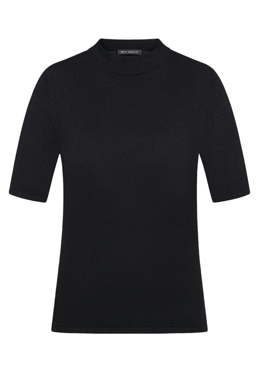 Strickpullover Kurz 1/2 Arm Black Bild 1