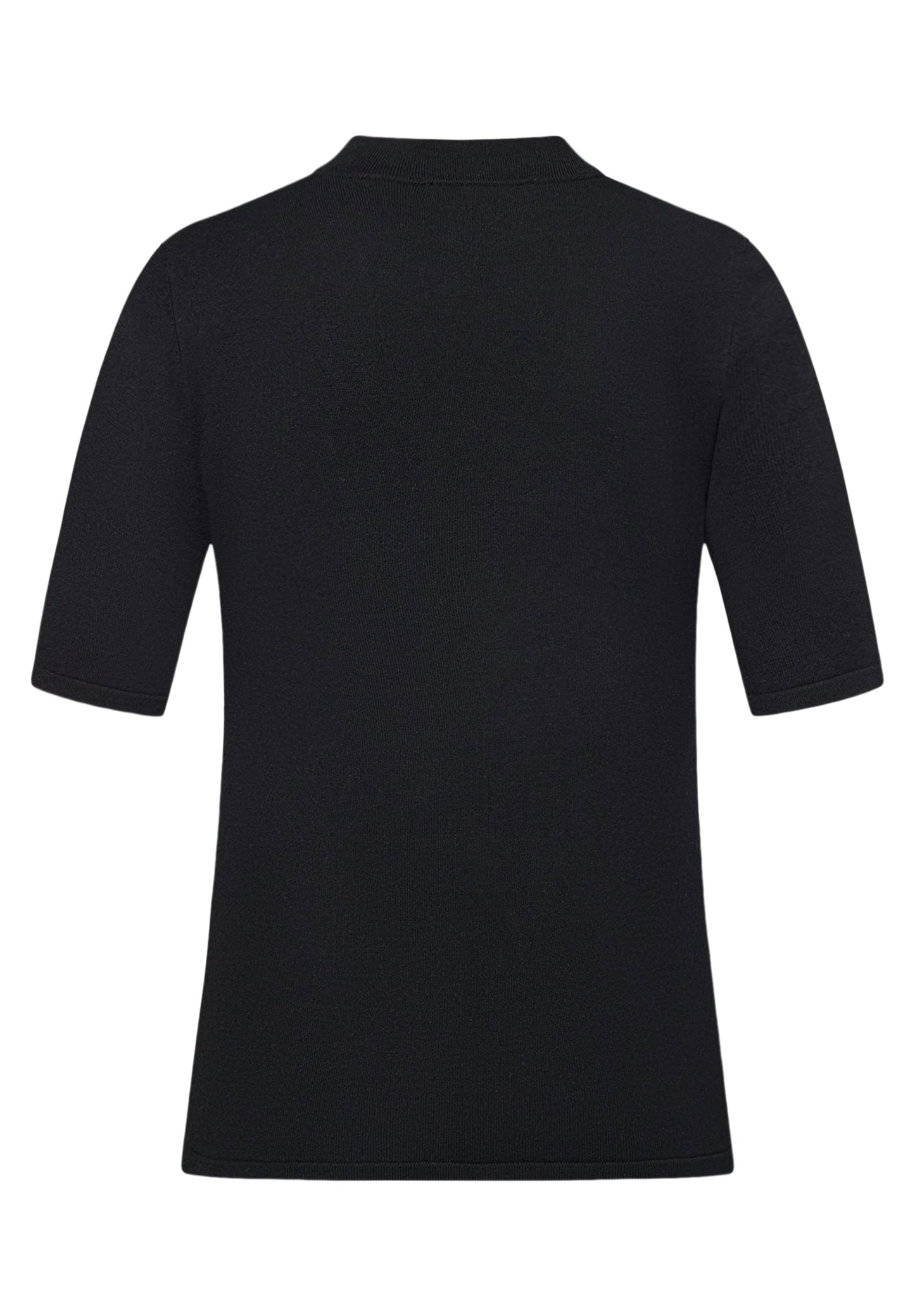Strickpullover Kurz 1/2 Arm Black Bild 2
