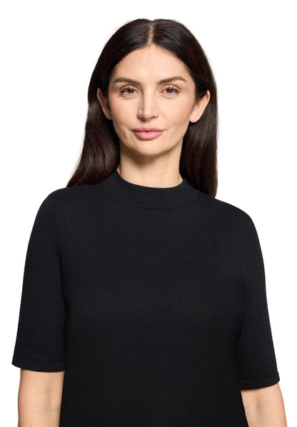 Strickpullover Kurz 1/2 Arm Black Bild 6
