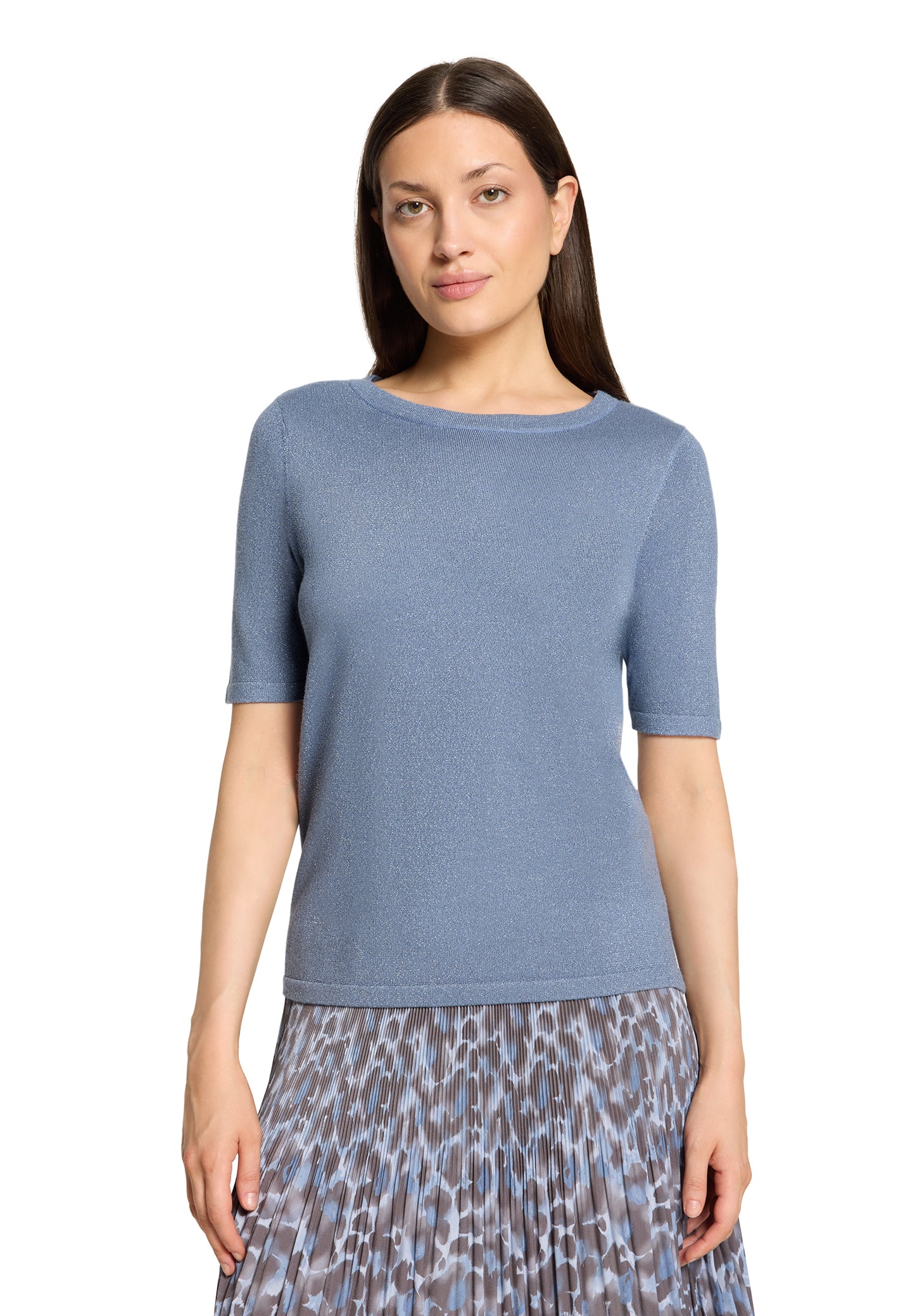 Strickpullover Kurz 1/2 Arm Infinity Bild 3