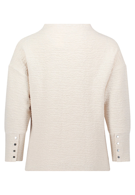 Sweat Kurz 3/4 Arm Pastel Sand Bild 2