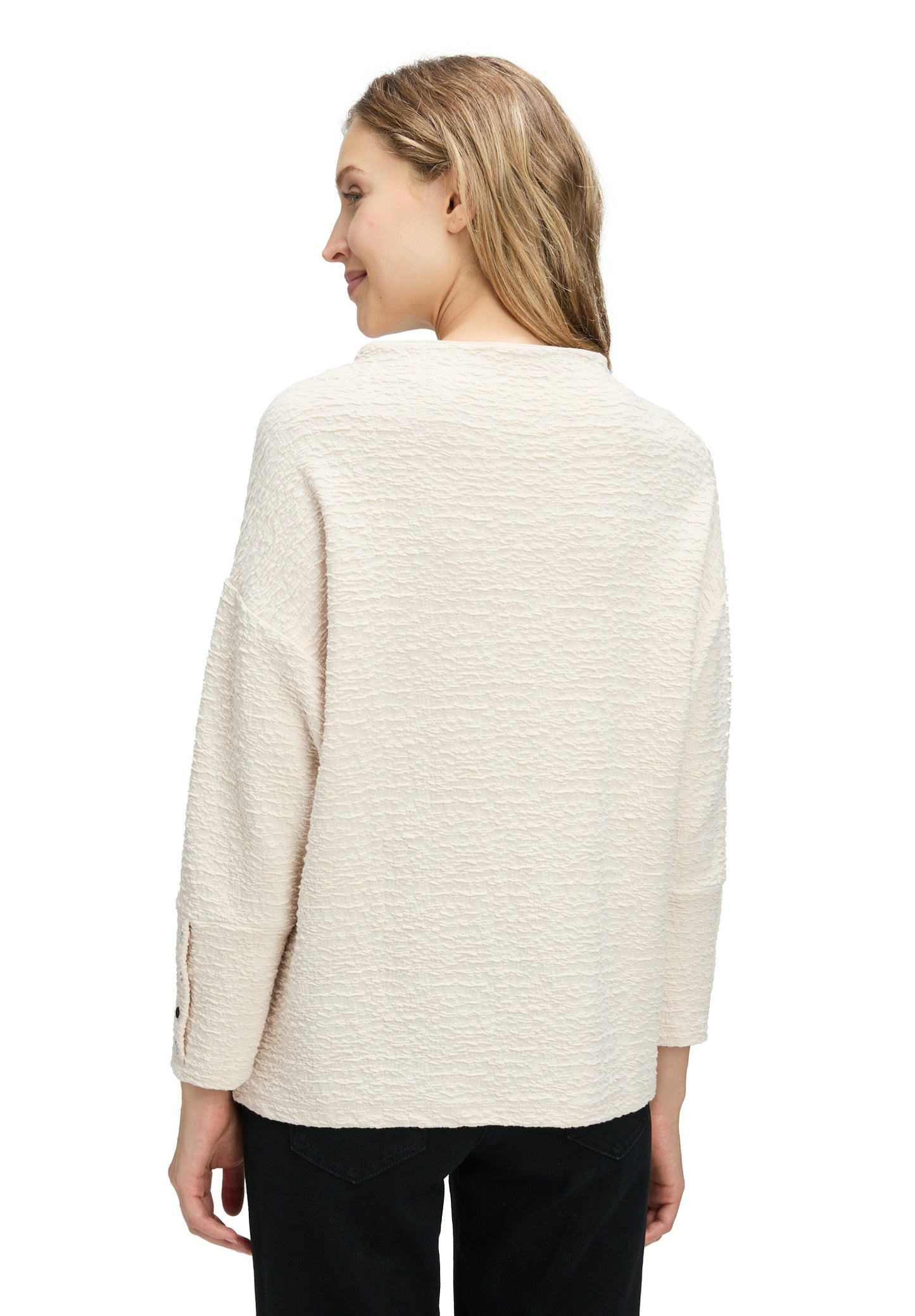 Sweat Kurz 3/4 Arm Pastel Sand Bild 4