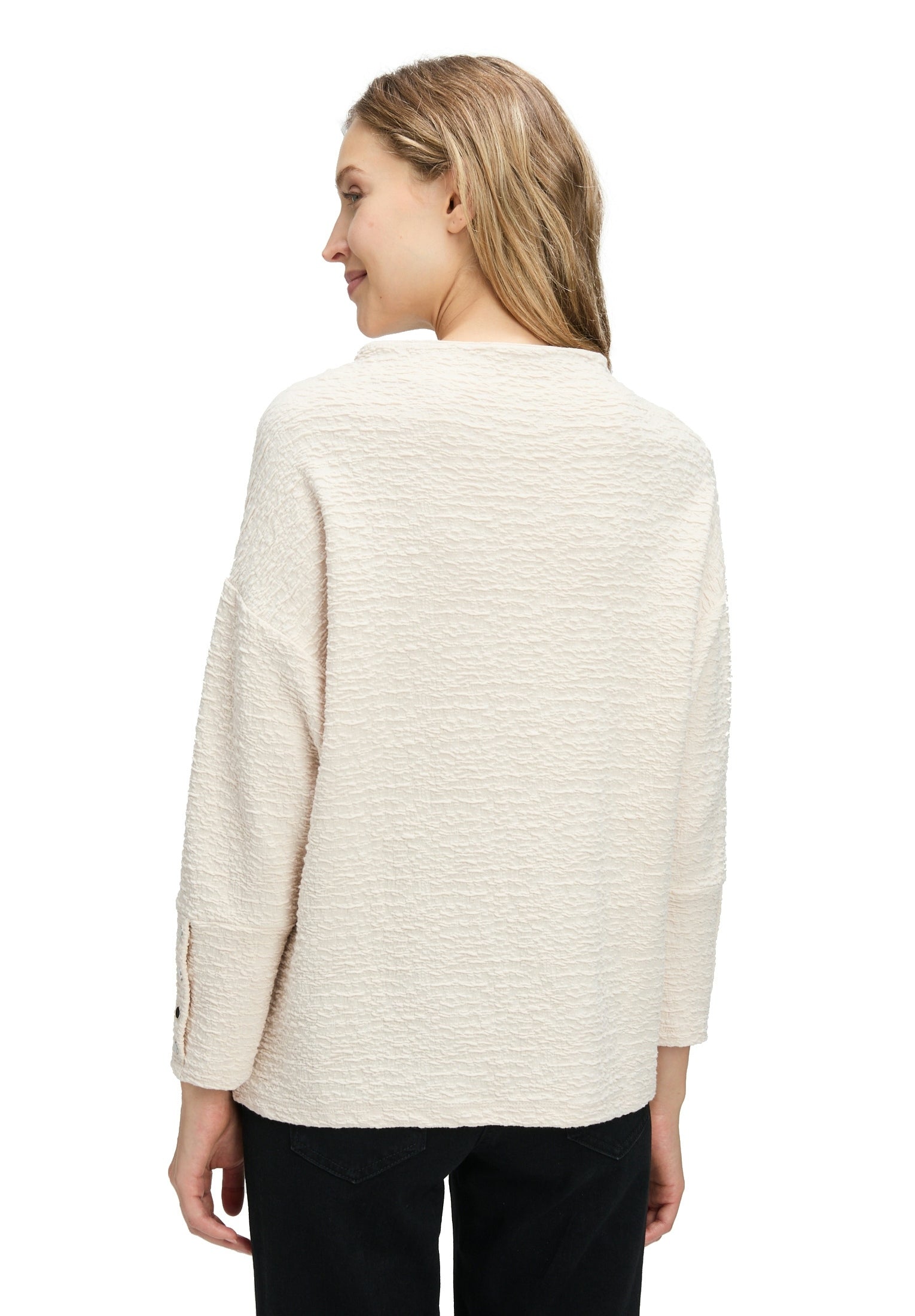 Sweat Kurz 3/4 Arm Pastel Sand Bild 4