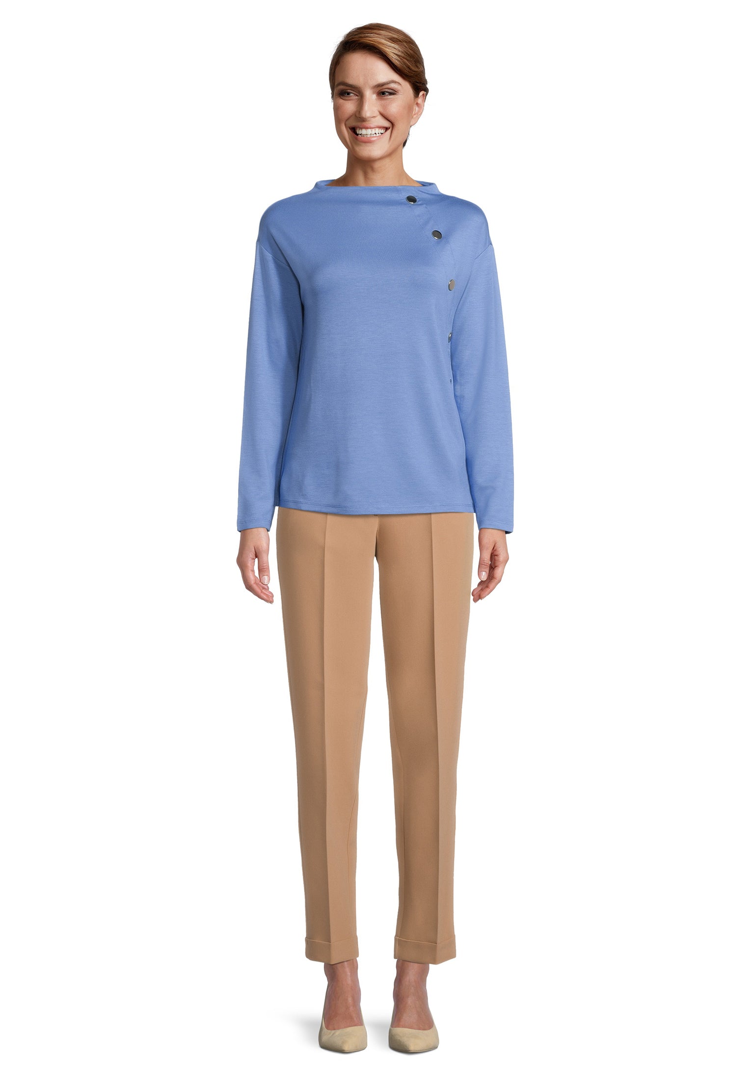 Sweat Lang 1/1 Arm Cornflower Bild 4