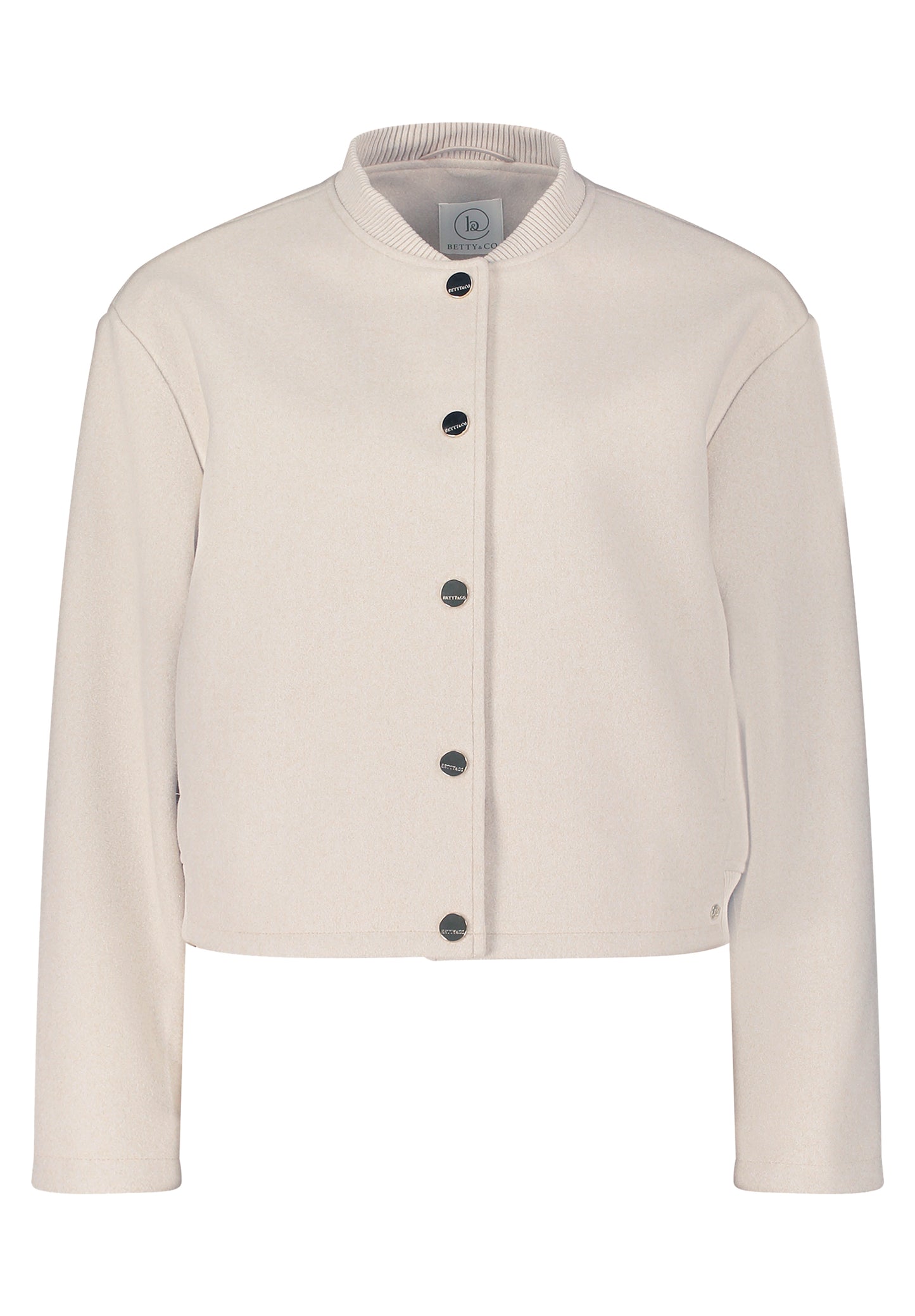 Blazerjacke Kurz 1/1 Arm Bright Cream Melange Bild 1