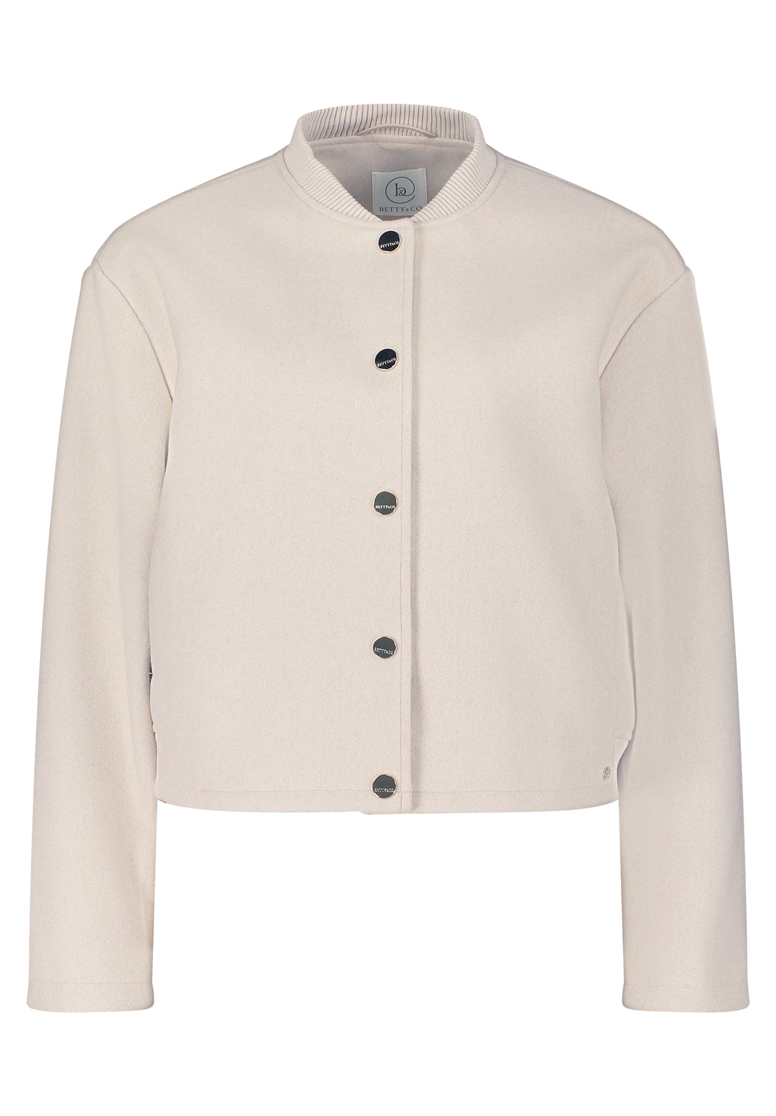 Blazerjacke Kurz 1/1 Arm Bright Cream Melange Bild 1